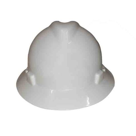 Msa #454733 V-Hat;  White with  Staz-On Suspension