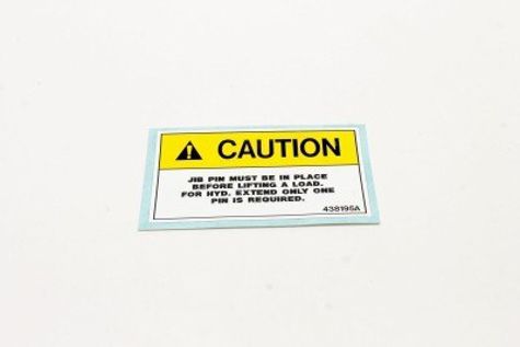 CAUTION DECAL
